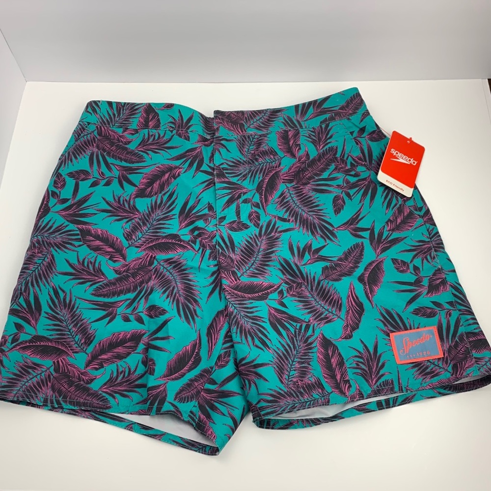 Men’s Speedo Oeko-Tex Swim Trunks Size Small